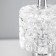 Board lamp "Lira" E27 40W chrome 25x24x41 cm Risalux