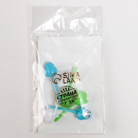 Set for decoration "Chickens", 6 pcs.-3