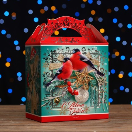 Gift Box "Bullfinchi", 18.2 x 11.5 x 26 cm