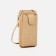 Baby bag on magnet, long belt, beige color