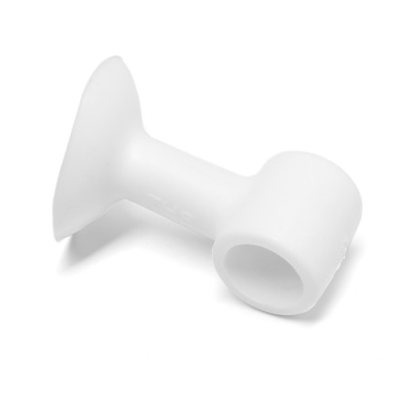Lockland door limiter on the handle, d = 15 mm, h = 50 mm, white color-8