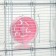 A cage for rodents with a tunnel and filling, 32 x 21 x 55, cm, pink