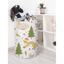 Корзина для игрушек «Новогодние коты, размер 40х60 см