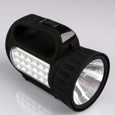 Flight battery flashlight, 2 modes, 13 x 17.5 cm