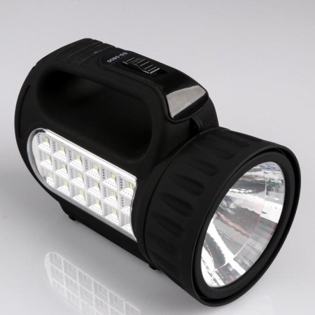 Flight battery flashlight, 2 modes, 13 x 17.5 cm