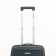 Small suitcase 20 "On a zipper, code lock, 4 wheels, color gray color