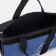Sports bag with lightning, 2 outer pockets, black/blue color