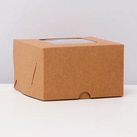 Packaging for 4 mini-drift craft with a window, 13 x 13 x 8 cm-1