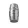 Barrel lamp GU10 silver 6x6x12 cm