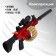 Blaster "machine gun", shoots soft bullets