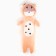 Soft toy "cat" in a deer costume, 70 cm