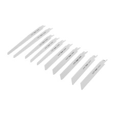 A set of universal canvases for the tundra saber saw, HCS/Bimetal, 150/200x19 mm, 10 pcs.