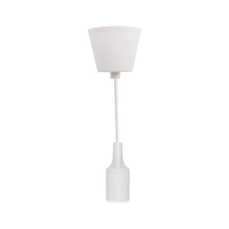 Cartridge E27 Silicone with a cord 1 m white rexant-1