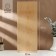 Delaying board ADELICA, 50 × 20 × 2 cm, covered with oil, whole birch