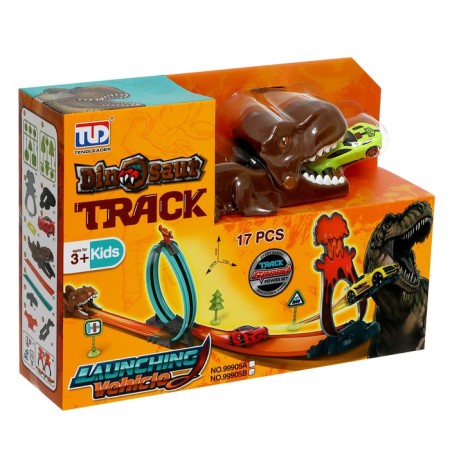 Dinosaurus Automobile Track, with launch, a machine included-12