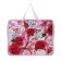 Folder with A4 calligrata "flowers", 330 x 260, plastic, mix