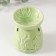 Aroma lamp ceramics "Underwater World" Green 7.2x7.2x8.9 cm