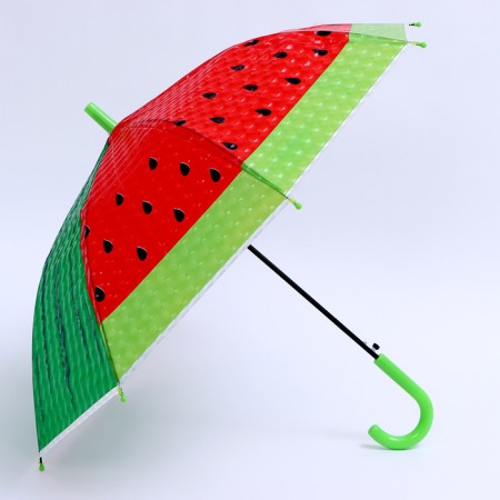Children's umbrella p/aut "Berry Print watermelon" d = 84 cm, r = 42 cm, 8 spokes, 68 × 10 × 8 cm-2