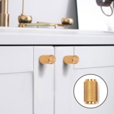Handle button Cappio PK331, D = 28 mm, color gold