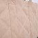 Zipper bag with lightning, beige color