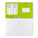 Notebook of 18 sheets in the Erichkrause Bright cage "Classic", cover coated cardboard, offset block, green