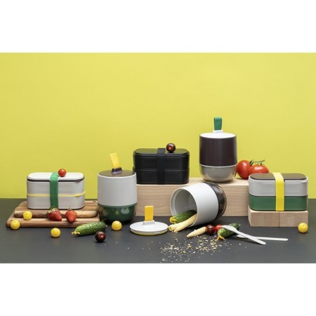 Lunch-box with devices Smart Solutions Food Time, 1 L, Black Color Black-4
