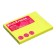 Block with a sticky edge paper 100x75 mm, Erichkrause "Neon", 100 sheets yellow