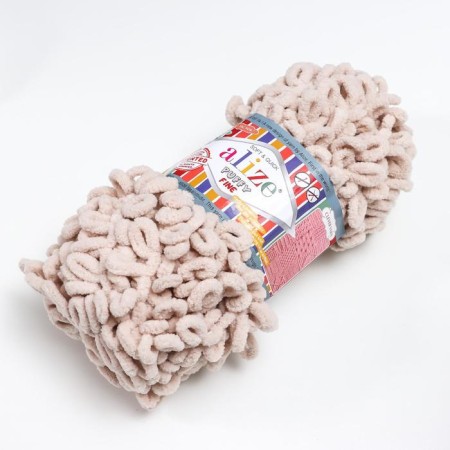 Yarn "Puffy Fine" 100% micropoliester 14.5m/100g (599 ivory)-1