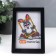 Photo frame plastic 10x15 cm 1489 black