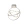 Ceiling chandelier Mantra Orbital, Led, 1510lm, 3000k, 411 mm, white color