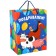 Gift package "Congratulations!" 18x23x11.5 cm, packaging, blue tractor