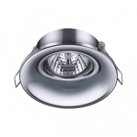 Lamp built -in Novotech. Metis, 50W, GU10, 33x90x90 mm, chromium color