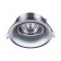 Lamp built -in Novotech. Metis, 50W, GU10, 33x90x90 mm, chromium color