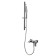 Bronze de Luxe Simple Stb980 bath mixer, shower set, bar, brass, chrome