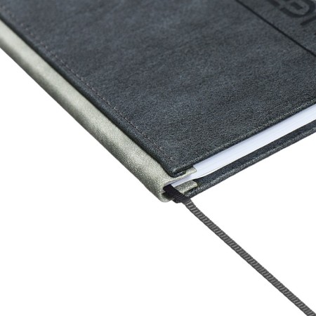Universal diary for grades 1-11 Oxford, solid cover of artificial leather, lies, 48 ​​sheets, gray root-2