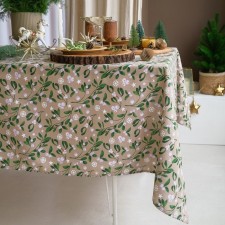 Frosty Berries 149x250 +/- 3cm, 100% cotton, mobbled 164 g/m2