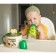 Avocado feeding bottle, classchery throat, 0 months, 250 ml., Cylinder, with handles