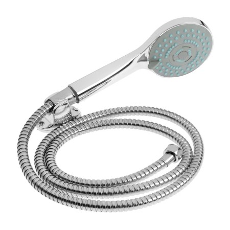 Soul mixer Zein Z4115, single -leaf, watering can 5 modes, hose, holder, chrome-8