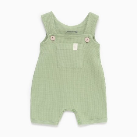 Set: T-shirt and overalls crumb I am Basic Line, height 68-74 cm, green-6