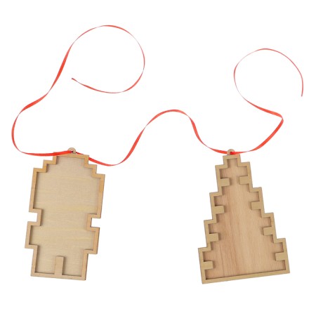 Set for creativity "Christmas tree toy. Mosaic ", 2 pcs., Ceramic-9
