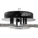 Luer with DPD 1095/3bk LED 114W Dimmer black 50x50x8 cm Bayerlux