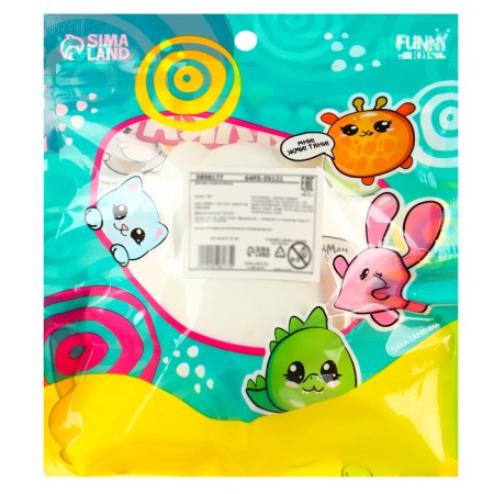 Antistress Mishutka, with paste, in a package-9