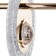 Bayerlux lamp "Imon" 48W LED gold 69x19.5x19.5cm