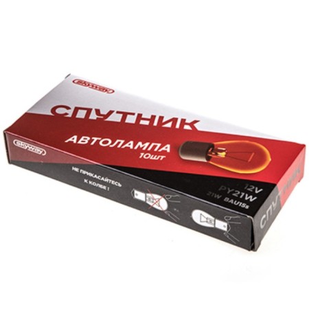 Car lamp SkyWay Py21W, 12 V, 21 W, with a bastard basement BAU15S-2