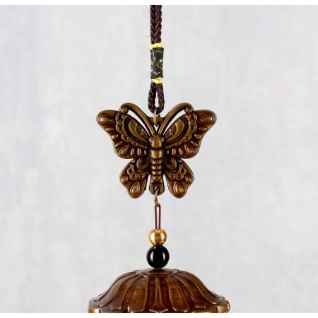 Wind Music Metal "Butterfly" 3 bells 40 cm-1