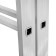 Tundra staircase, two -section, articulated, aluminum, 7 steps