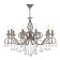 Chandelier Maytoni RC247-PL-10RR, 10XE14, 60W, 85x85x124 cm, brass color