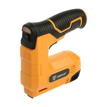Battery stapler DEKO DKES3.6, 3.6 V, 1.5 Ah, Li-Lon, 40 beats/min, equipment in the kit