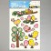 EVA sticker "Trees and birds" 79x49 cm