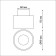 Libeline LED IP20 12W down + 3W up